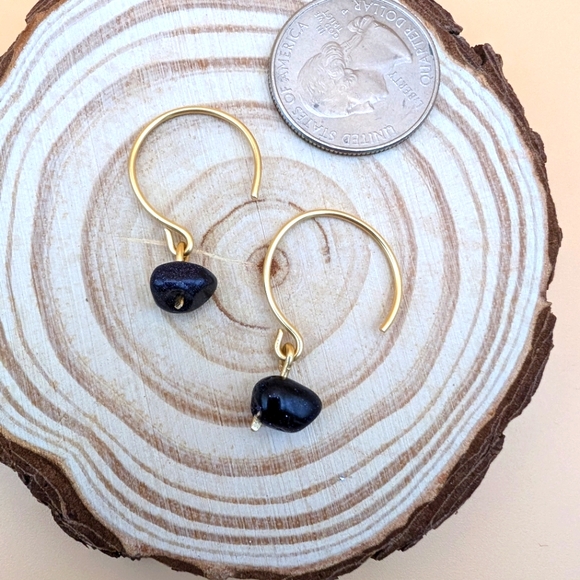 Handmade gemstone earrings - Picture 5 of 5